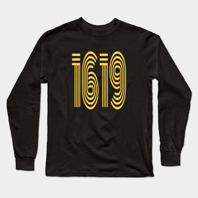 1619 Our Ancestors Long Sleeve T-Shirt by DesignDynasty 